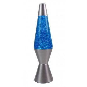 Lava Lamp Glitter Blue