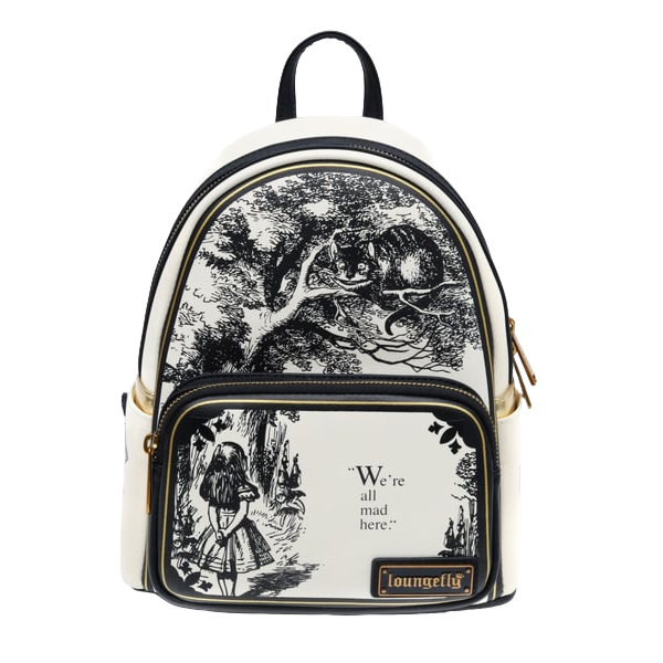 Alice in Wonderland - We're All Mad Here Mini Backpack