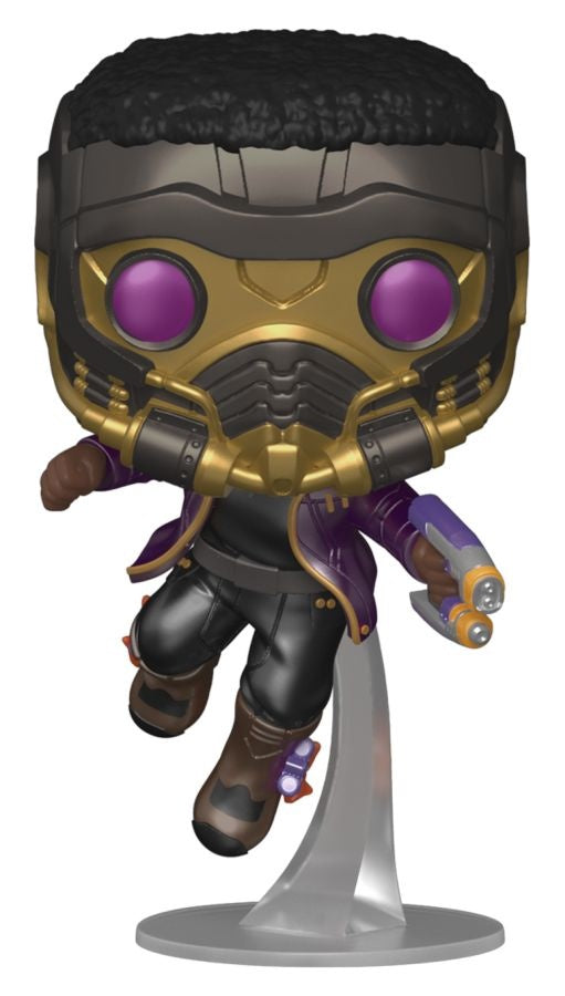 What If - T'Challa Star-Lord Metallic US Exclusive Pop! Vinyl [RS]