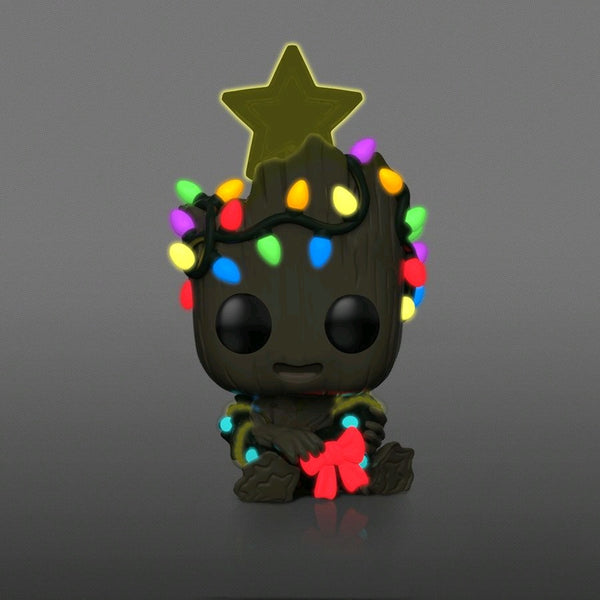 Guardians of the Galaxy: Vol. 2 - Groot Christmas Glow Holiday US Exclusive Pop! Vinyl [RS]