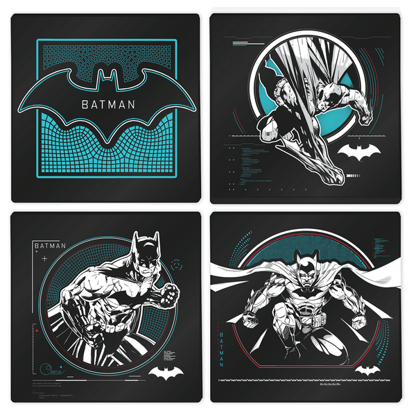 Set of 4 Batman Coasters