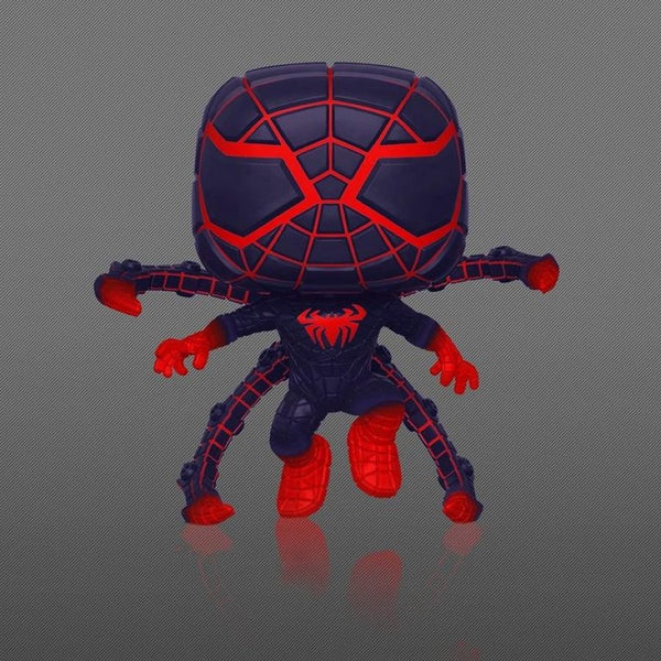 Marvel's Spider-Man: Miles Morales - Programmable Matter Pose Glow US Exclusive Pop! Vinyl [RS]