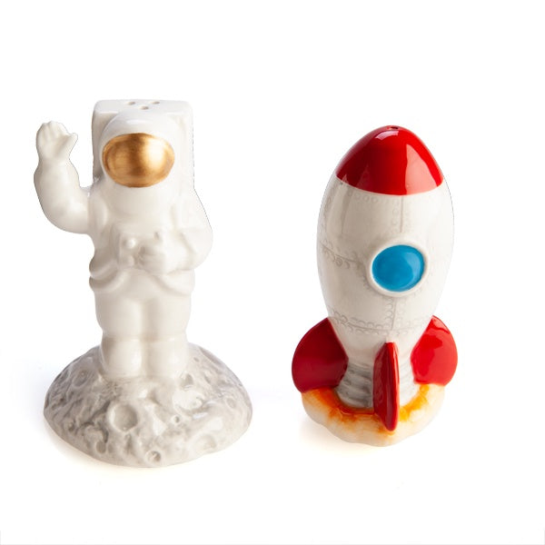 Astronaut and Rocket Salt & Pepper Set