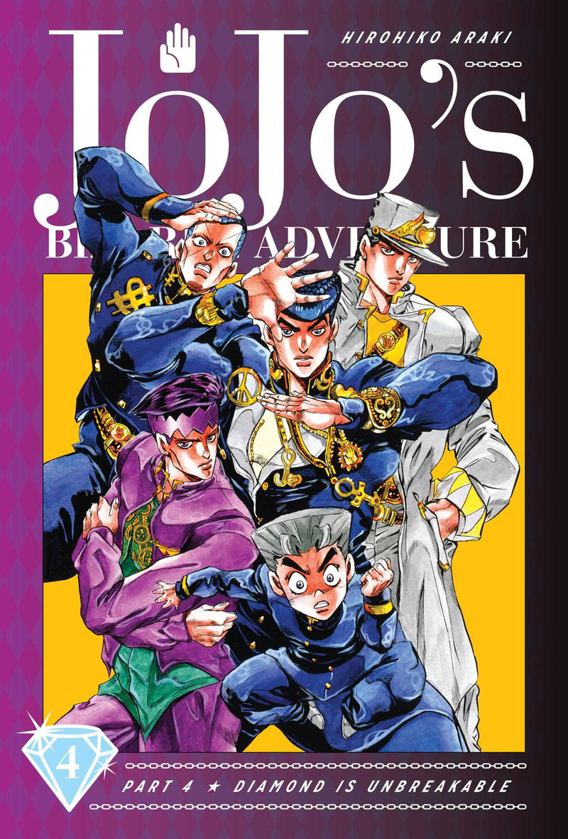 Manga - JoJo's Bizarre Adventure: Part 4 -- Diamond Is Unbreakable, Vol. 4
