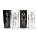 Stormtrooper - Set of 4 Glass Tumblers