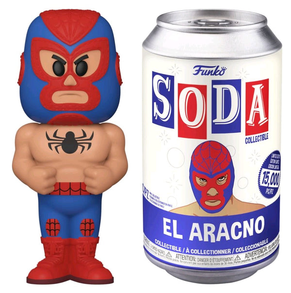 Spider-Man - Spider-Man Luchadore (with chase) Vinyl Soda