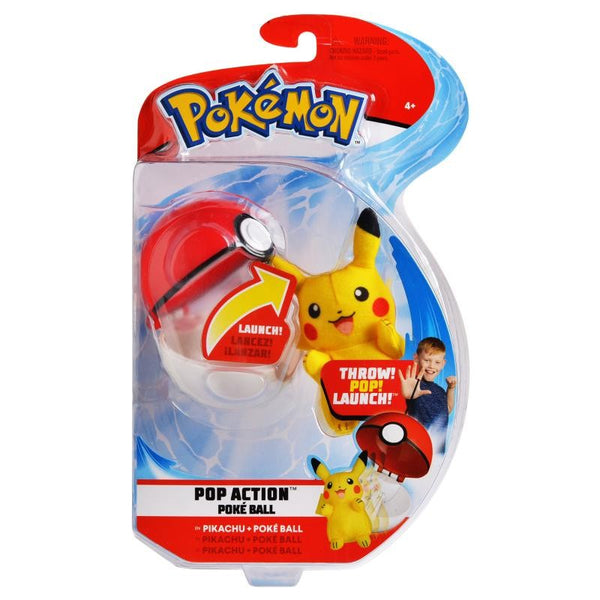 Pokemon Pop Action Poke' Ball - Wave 1- Assorted