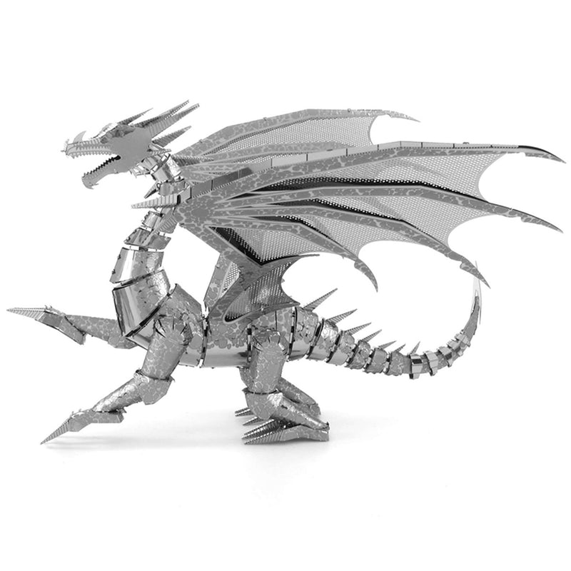 3D Metal Model - Dragon