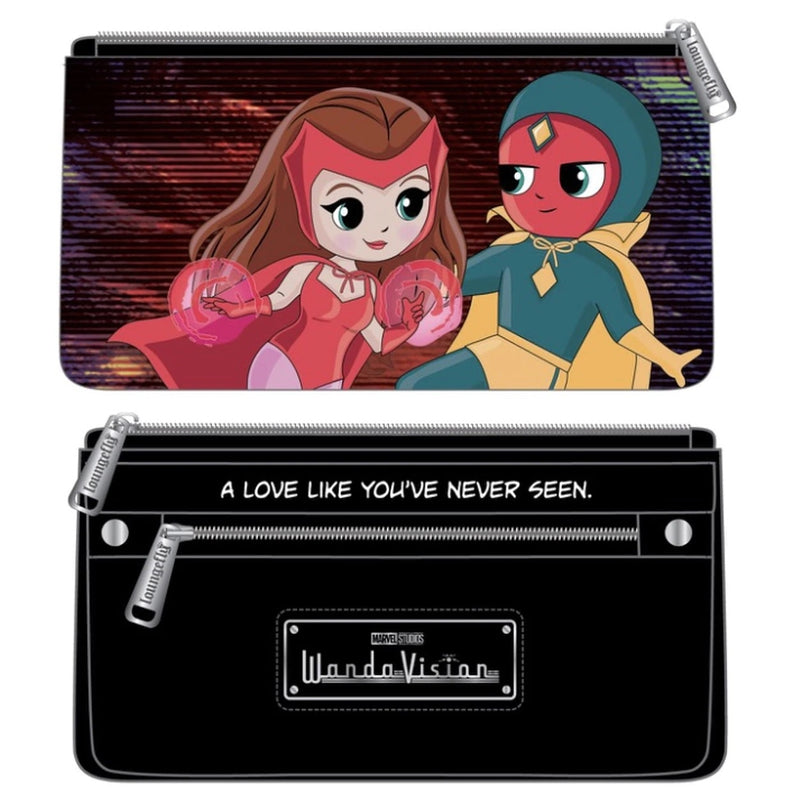 WandaVision - Wanda & Vision Chibi Zip Purse