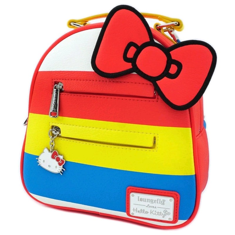 Hello Kitty - Striped with Bow Mini Backpack