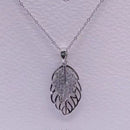Winter Leaves Necklace