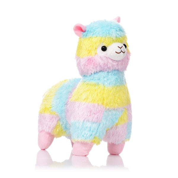 Rainbow Llama Plush 35cm