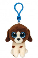 Beanie Boo Clips - Muddles Dog Brown/White