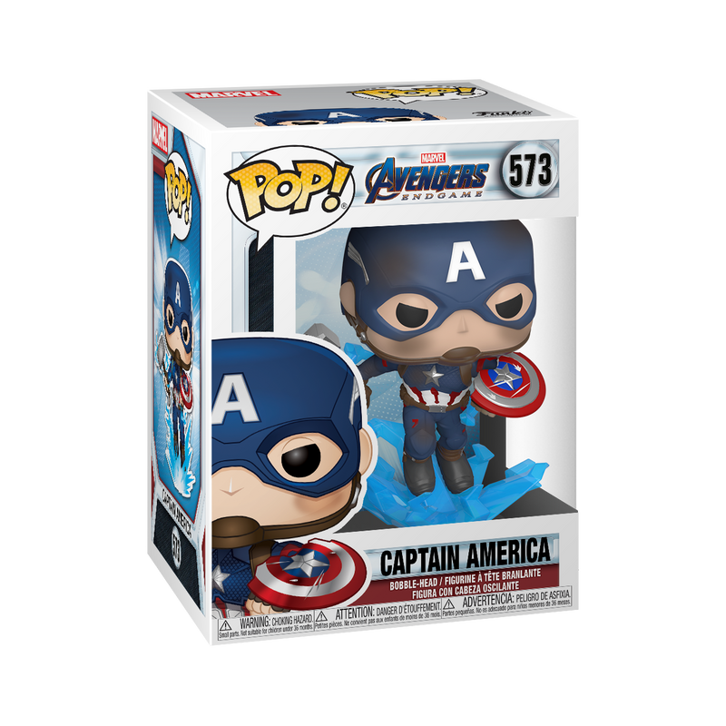 Avengers 4: Endgame - Captain America with Mjolnir Pop! Vinyl | Minitopia