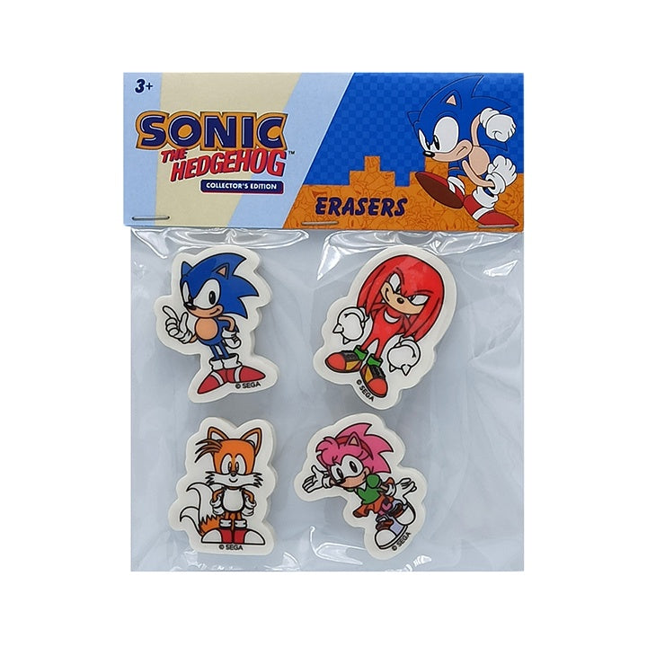 Sonic the Hedgehog Eraser Set