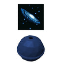 Galaxy Projector Dome