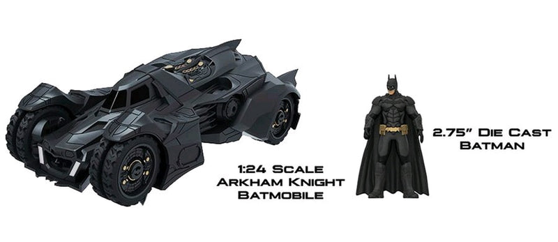 Batman: Arkham Knight Batmobile and Batman 1:24