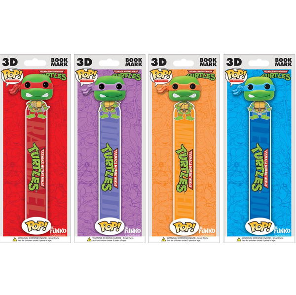 Teenage Mutant Ninja Turtles - 3D Bookmark Assort