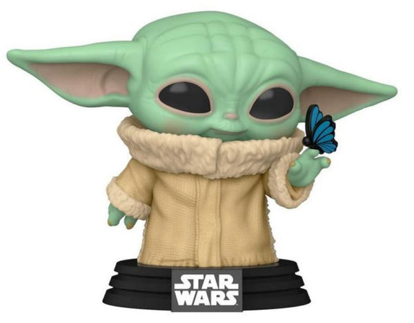 Star Wars: The Mandalorian - Grogu with Butterfly US Exclusive Pop! Vinyl [RS]