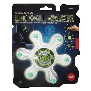 IS GIFT Glow in the Dark UFO Wall Walker