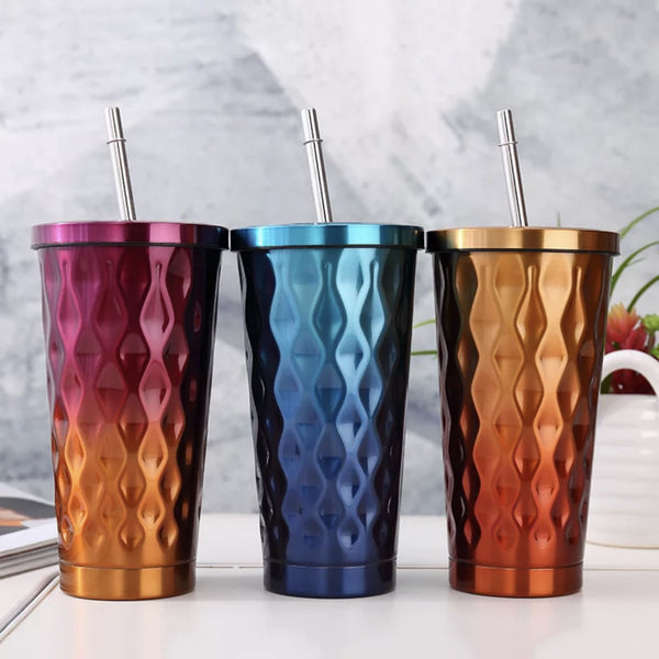 Matrix S/S Travel Cup with Straw