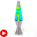 Silver/Yellow/Blue Diamond Motion Lamp