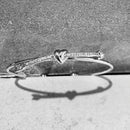 Cupid’s Arrow Crystal Bangle