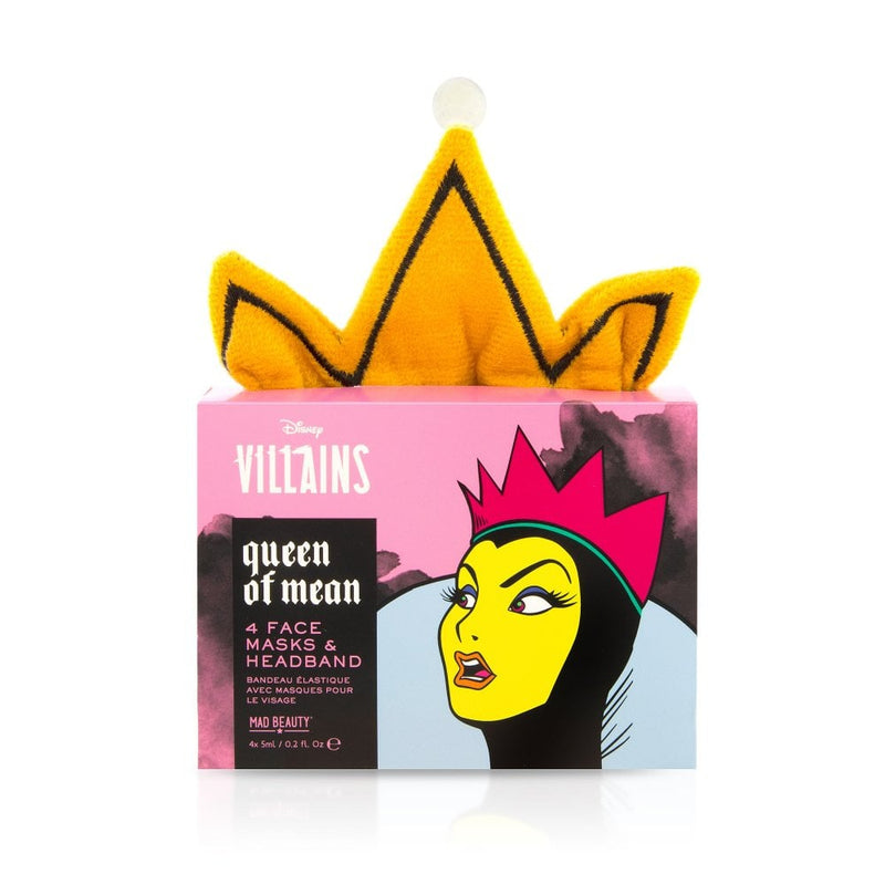 Disney Pop Villains Headband & Face Masks Set