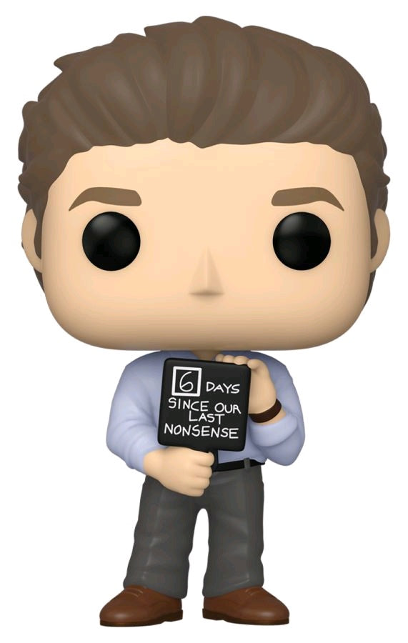 The Office - Jim with Nonsense Sign Pop! Vinyl