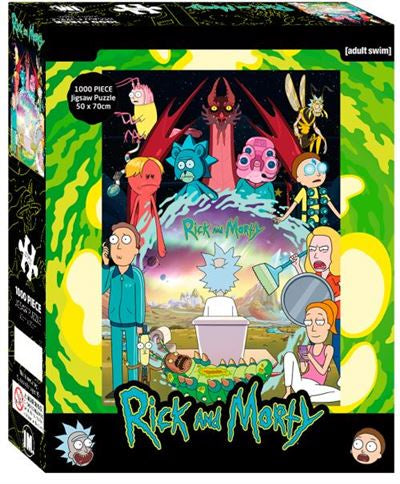 Rick And Morty 1000pc Jigsaw Puzzle - Season 4