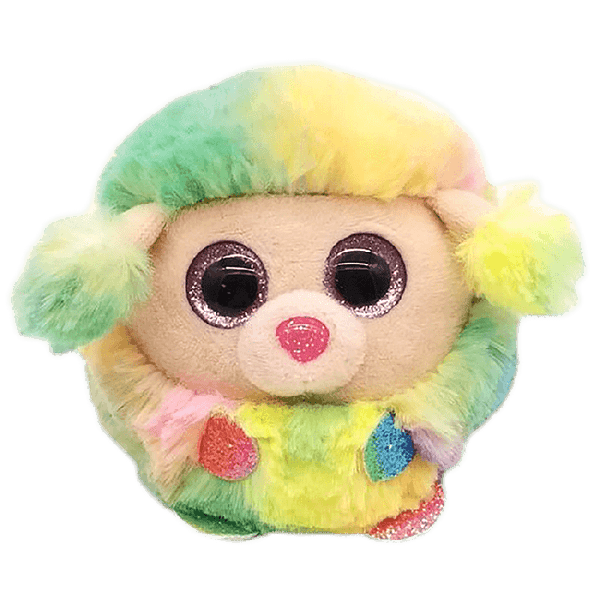 Ty Puffies Rainbow Poodle