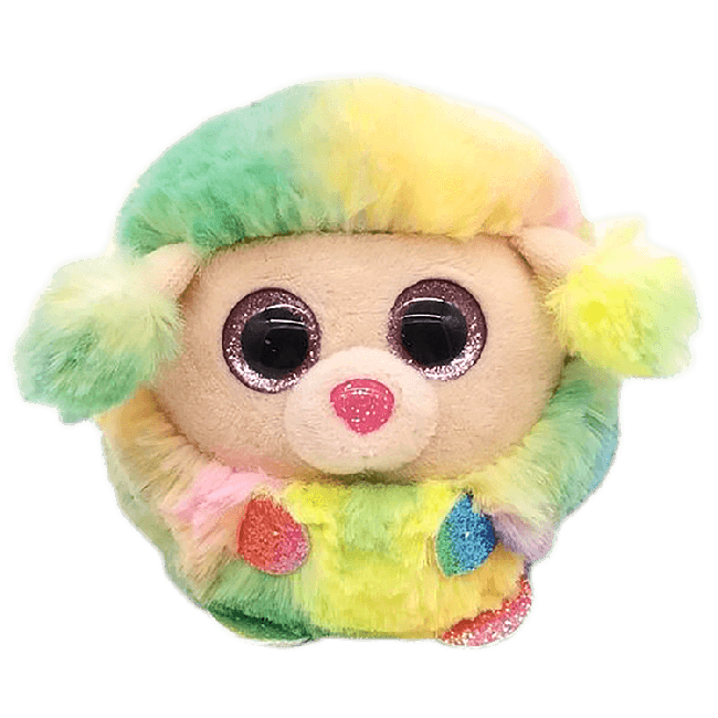 Ty Puffies Rainbow Poodle