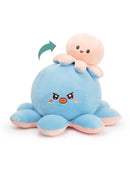 Octopus Reversible Plush Toy
