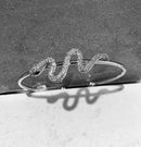 Glitter Serpent Crystal Bangle