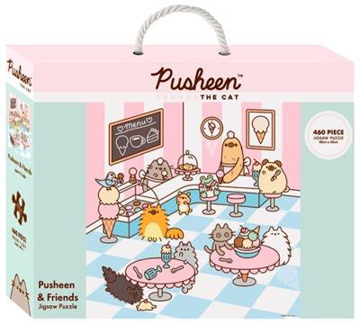 Pusheen 460pc Jigsaw Puzzle - Pusheen and Friends