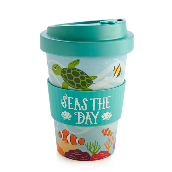 Sea Animal Eco-to-Go Bamboo Cup