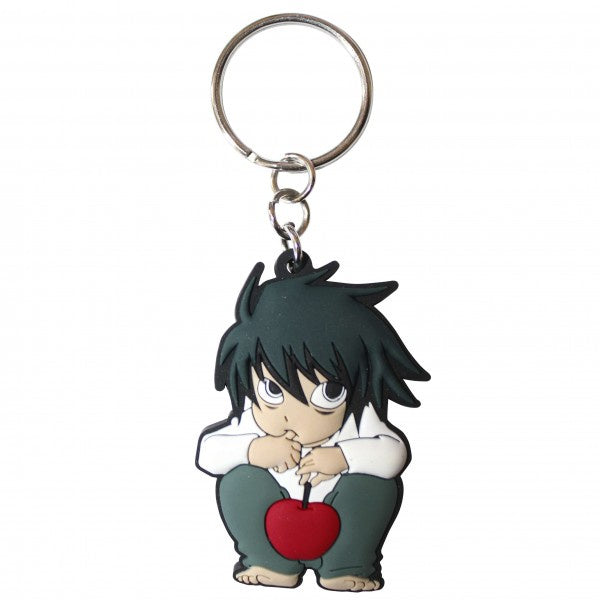 Death Note - L Character PVC Keychain