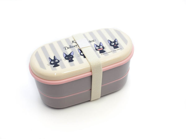 Jiji Stripes Oval Bento Box