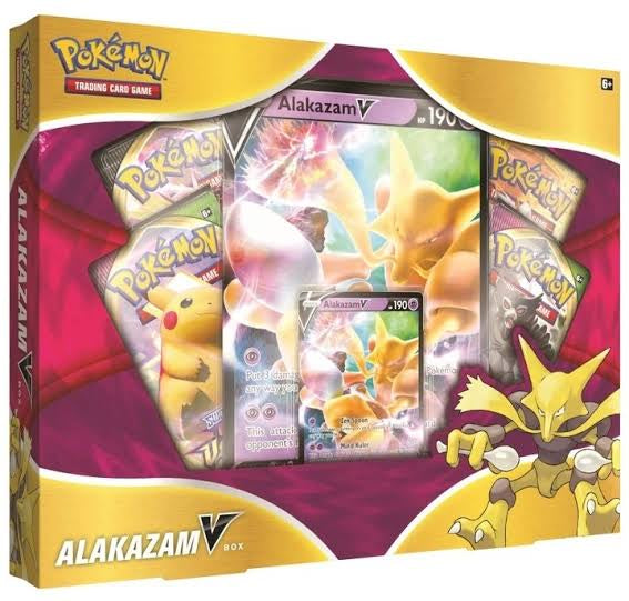 Pokemon Trading Card Game - Alakazam V Box