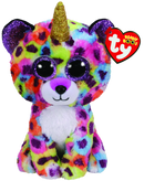 Beanie Boos Medium Giselle Leopard with Horn