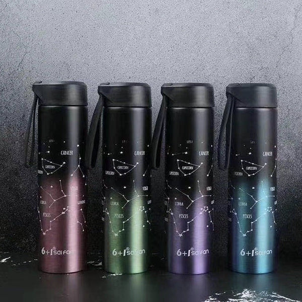 Zodiac Constellation Insulated Drink Bottle