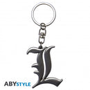 Death Note - 3D L Symbol Metal Keychain