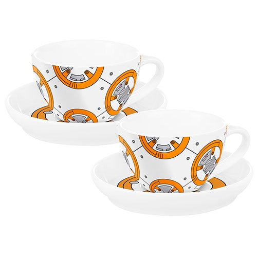Star Wars BB-8 Set of 2 Teacups & Saucers