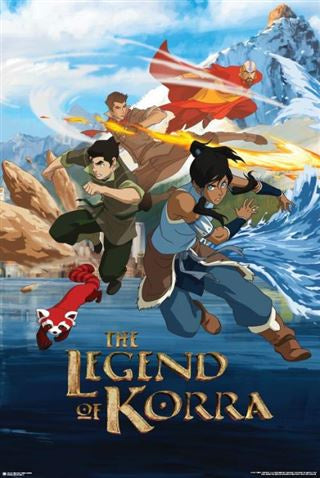 The Legend Of Korra - Poster - Bending The Elements