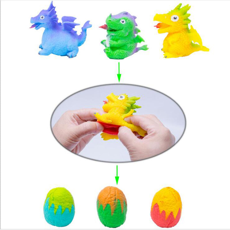 Reversible Flip Egg Dragons Assorted
