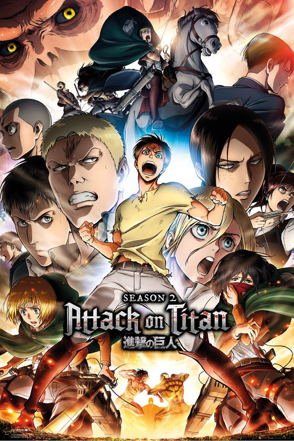 Attack On Titan - Poster - Season 2