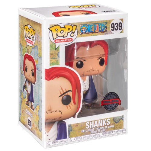 One Piece - Shanks (with chase) US Exclusive Pop! Vinyl [RS]