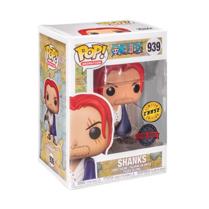 One Piece - Shanks (with chase) US Exclusive Pop! Vinyl [RS]