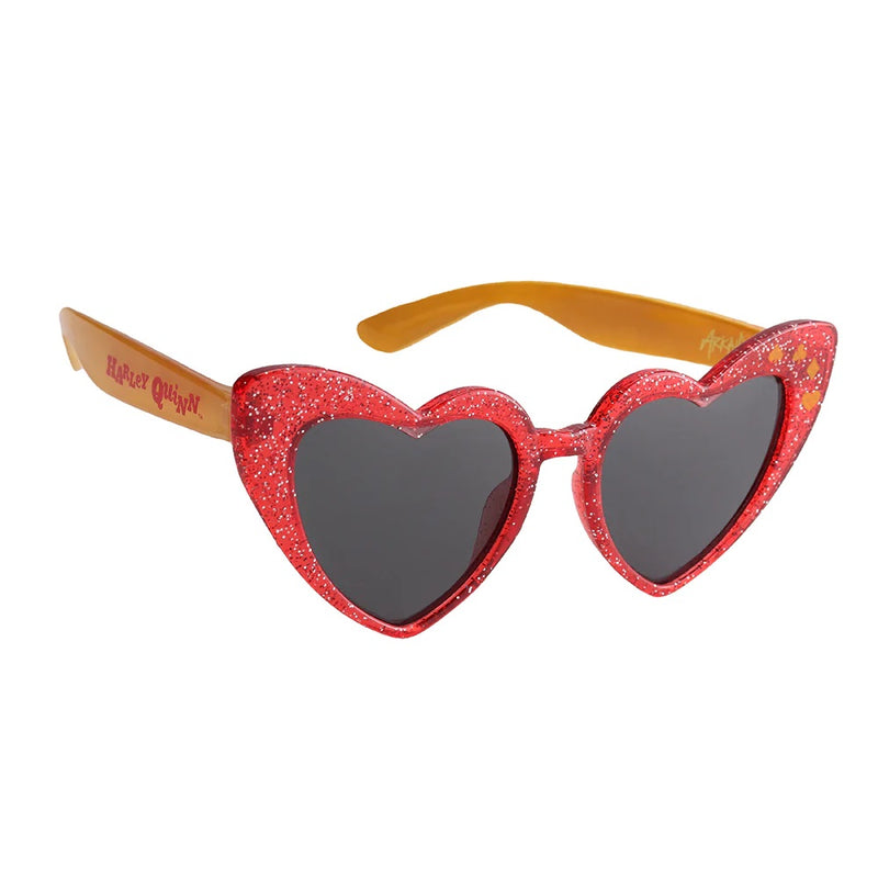 Arkaid Harley Quinn Heart Sunglasses