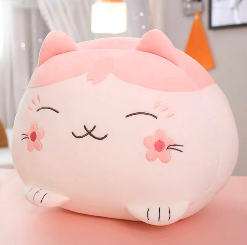 Sakura Cat Cushion